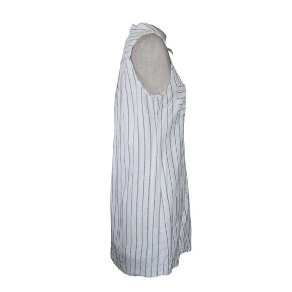 BCBGeneration White Striped Sleeveless Dress Size Small - Picture 5 of 5